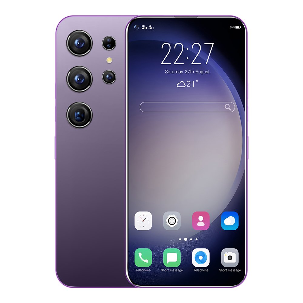 New arrived s25 ultra Smartphone Big Screen phone Mobile Phone Large Battery Gaming 3G&4G smartphone